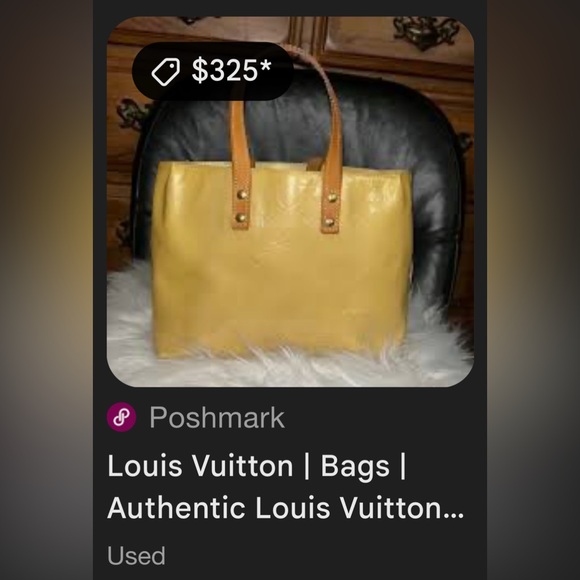 Louis Vuitton Monogram Vernis Reade PM Tote - Picture 12 of 13